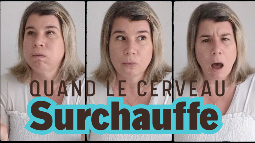 Anita Rossier illustre la sensation d’un cerveau en surchauffe