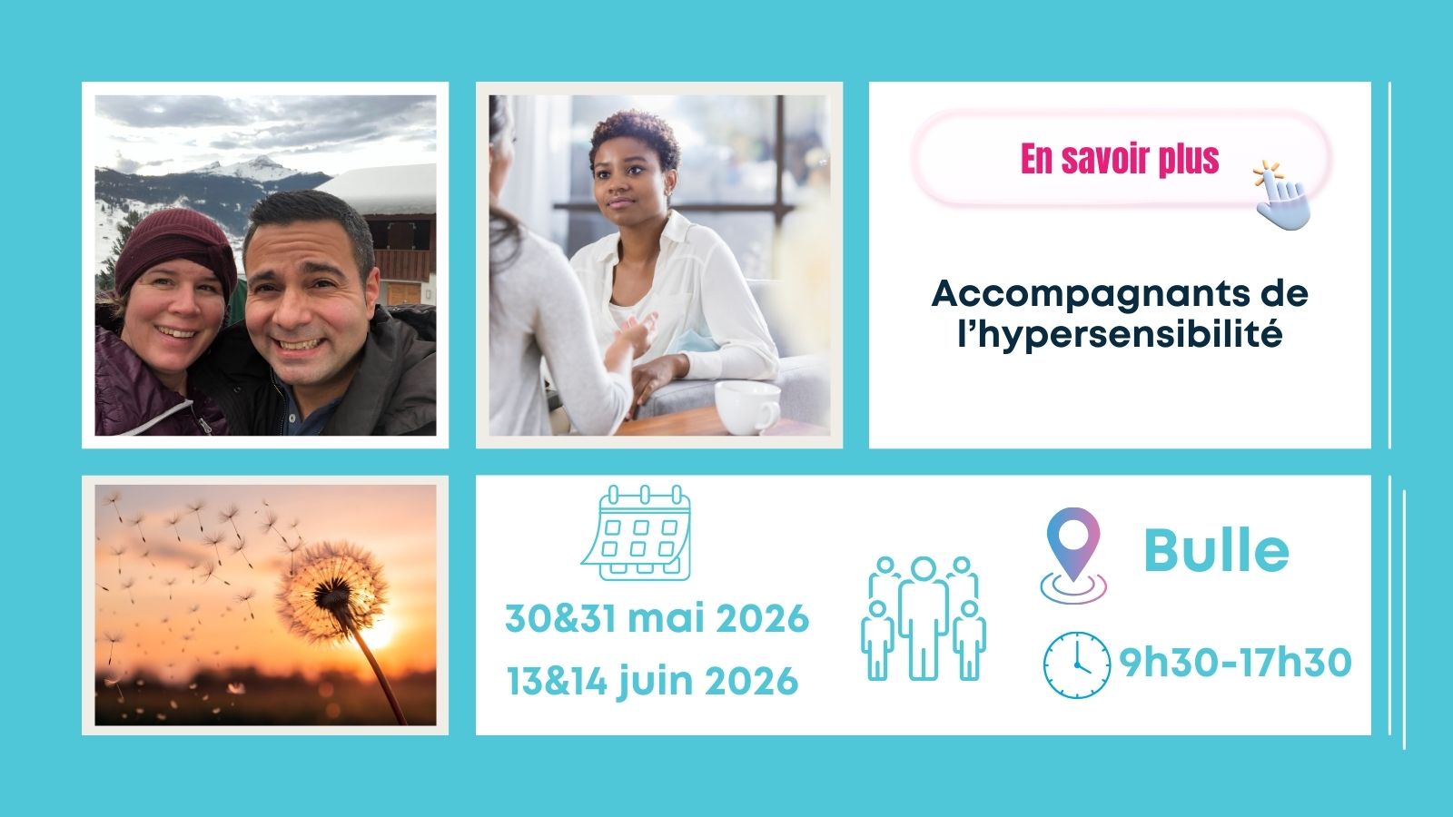 Featured image for “Formation intensive pour accompagnants de l&rsquo;hypersensibilité (thérapeutes et coachs)”